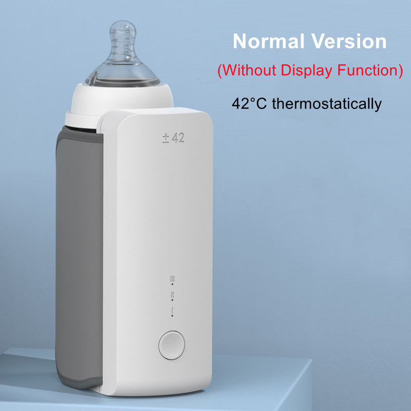 Portable USB Baby Bottle Warmer – Rechargeable & Constant Temperature